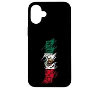 Mexico Mexican Flag Scribble Letters Latino Case for iPhone 16 Plus