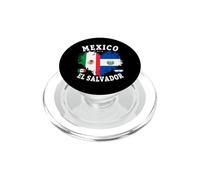 Mexico & Salvador flag Costume Idea For Kids Salvadoreño PopSockets PopGrip for MagSafe