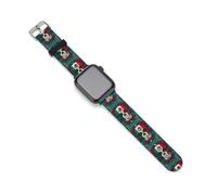 Mexico Sugar Skull Day Of The Dead Novelty Silicone Bands Compatible with IWatch Soft Waterproof Watchbands Strap