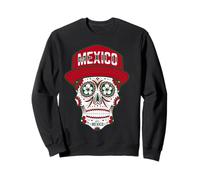 México Sugar Skull Mexican Heritage Cinco de Mayo Tequila Sweatshirt
