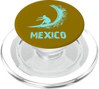 Mexico Surfer Surfing Vacation PopSockets PopGrip for MagSafe