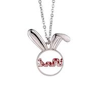 Mexico Totems Mexican Snake Ancient Civilization Rabbit Necklace Pendant Bunny Animal Jewelry Gift