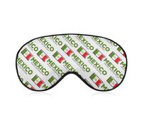 Mexico Travel Destination National Flag Sleep Eye Mask Sleeping Light Blocking Cover Night Blindfold for Travel Nap