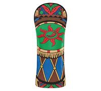 Mexico Wild Drum Golf Cover Waterproof Headcovers with Number Tag for Driver & Fairway Woods