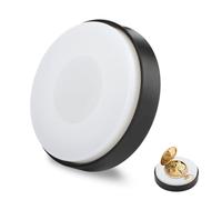 Meximore Watch Case Casing Cushion, Alloy Material Watch Cushion, Anti Slip and Stable Wristwatch Repair Pad, Transparent Silicone Tool for Repair(75MM)