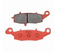 MEXITAL Mptorcycle Front Right Ceramic Organic Brake Pads for Suzuki GSR 750 2011-2016