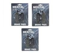MEXITAL One Set Motorbike Brake Pads Front and Rear for CAN AM Commander 800 (11-15) Commander 1000 STD/XT (11-15)/1000 DPS (13-15)/1000 X (11-13) /1000 LTD (12-15)/1000 XT-P (14-15) MXB135-165-135