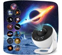Mexllex Planetarium Star Projector PRO 2026, Premium 13-in-1 Galaxy Projector with 13 HD Space Discs, Upgraded Brighter Lens, Wider Ceiling Projection, StarryNight Light for Kids Adults Bedroom