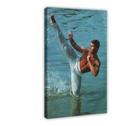 MExmeb Actor Jean-Claude Van Damme 1 Canvas Poster Wall Art Decor Print Picture Paintings for Living Room Bedroom Decoration Frame-style 20x30inch(50x75cm)