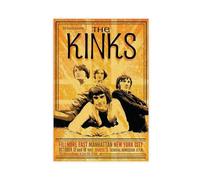MExmeb Classic Music Poster The Kinks Canvas Poster Bedroom Decor Sports Landscape Office Room Decor Gift Unframe-style 12x18inch(30x45cm)