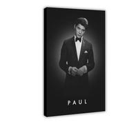 MExmeb Paul Anka Canvas Poster Wall Art Decor Print Picture Paintings for Living Room Bedroom Decoration Frame-style 12x18inch(30x45cm)
