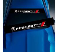 MExmob Car Windshield Sticker For Peugeot 308 408 508 1008 4008 5008 106 307 Body Sticker Badge Car Styling Decoration Accessories