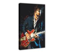 MExmob Joe Bonamassa 6 Canvas Poster Bedroom Decor Sports Landscape Office Room Decor Gift Frame-style 16x24inch(40x60cm)