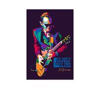 MExmob Joe Bonamassa 8 Canvas Poster Bedroom Decor Sports Landscape Office Room Decor Gift Unframe-style 20x30inch(50x75cm)