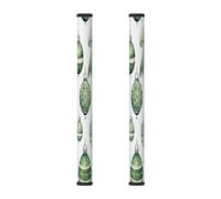 Mexpekil 2 PCS Refrigerator Door Handle Covers, Christmas Green Christmas Ball Elements Dishwasher Mocrowave Fridge Oven Door Decor Handle Cover Keep Your Kitchen Appliances Clean
