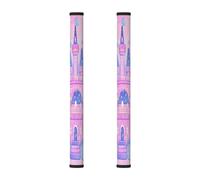 Mexpekil 2 PCS Refrigerator Door Handle Covers, Pink Castle Dishwasher Mocrowave Fridge Oven Door Decor Handle Cover Keep Your Kitchen Appliances Clean