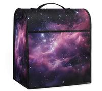 Mexpekil Abstract Purple Galaxy Nebula Kitchen Stand Mixer Cover 5-8 Quart with Pockets Dust-Proof Food Coffee Maker Blender Appliance Covers