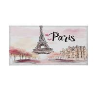 Mexpekil Beautiful Paris Eiffel Tower 1 pcs Magnetic Fluorescent Light Covers for Ceiling Lights 2x4 FT Lamp Shade Cover