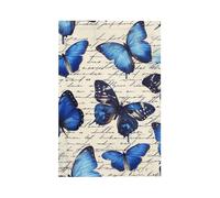 Mexpekil Butterfly Letter Light Switch Cover 1 Gang Single Blank Outlet Cover Decorative Wall Plate for Home Office