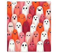 Mexpekil Cartoon Ghosts Smiling Dishwasher Magnet Cover 21x26Inch Decorative Dish Washer Sticker for Front Door Waterproof Kitchen Appliance Panel Magnetic Decal