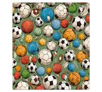 Mexpekil Cartoon Hand Drawn Soccer Dishwasher Magnet Cover 21x26 in, Waterproof Decorative Magnetic Dishwasher Cover Sticker for Kitchen Appliances Decor