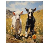 Mexpekil Cute Sheep Dishwasher Magnet Cover 21x26Inch Decorative Dish Washer Sticker for Front Door Waterproof Kitchen Appliance Panel Magnetic Decal