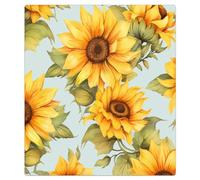 Mexpekil Dishwasher Magnet Cover 21x26 in, Sunflower Flower Pattern Waterproof Decorative Magnetic Dishwasher Cover Sticker for Kitchen Appliances Decor