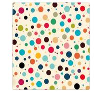 Mexpekil Dishwasher Magnet Cover 21x26 in, Vintage Polka Dot Pattern Waterproof Decorative Magnetic Dishwasher Cover Sticker for Kitchen Appliances Decor