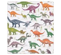 Mexpekil Dishwasher Magnet Cover Decorative, Dinosaur Facts Waterproof Dishwasher Panel Decal Refrigerator Magnets for Home Kitchen Decor, 21x26inch
