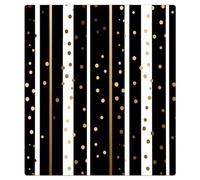 Mexpekil Dishwasher Magnet Cover Decorative, Gold Polka Dots Waterproof Dishwasher Panel Decal Refrigerator Magnets for Home Kitchen Decor, 21x26inch