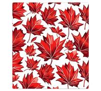 Mexpekil Dishwasher Magnet Cover Decorative, Maple Leaves Red Waterproof Dishwasher Panel Decal Refrigerator Magnets for Home Kitchen Decor, 21x26inch