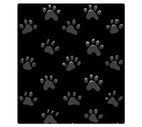Mexpekil Dog Paw Prints Dishwasher Magnet Cover 21x26Inch Decorative Dish Washer Sticker for Front Door Waterproof Kitchen Appliance Panel Magnetic Decal
