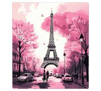 Mexpekil Eiffel Tower In Paris Dishwasher Magnet Cover 21x26Inch Decorative Dish Washer Sticker for Front Door Waterproof Kitchen Appliance Panel Magnetic Decal