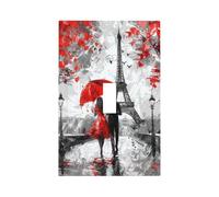 Mexpekil Eiffel Tower Paris Light Switch Cover 1 Gang Single Toggle Outlet Cover Decorative Wall Plate for Home Office