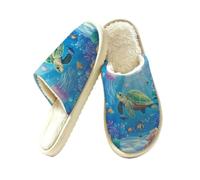 Mexpekil Fluffy Slippers for Women Men | Anti-skid House Slippers Slip on Winter Warm Slippers Memory Foam Plush House Shoes Indoor Outdoor Gifts