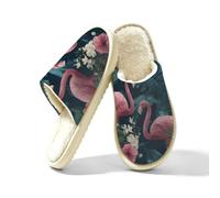 Mexpekil Fluffy Slippers for Women Men | Anti-skid House Slippers Slip on Winter Warm Slippers Memory Foam Plush House Shoes Indoor Outdoor Gifts