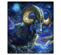 Mexpekil Galaxy Sheep Constellation Dishwasher Magnet Cover 21x26Inch Decorative Dish Washer Sticker for Front Door Waterproof Kitchen Appliance Panel Magnetic Decal