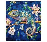 Mexpekil Geometric Lizard Mandala Dishwasher Magnet Cover 21x26Inch Decorative Dish Washer Sticker for Front Door Waterproof Kitchen Appliance Panel Magnetic Decal