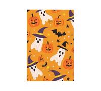 Mexpekil Ghosts Pumpkins Bat Light Switch Cover 1 Gang Single Blank Outlet Cover Decorative Wall Plate for Home Office