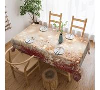 Mexpekil Glitter Red Theme Tablecloth