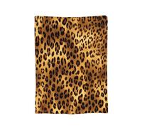 Mexpekil Golden Leopard Spots Blankets 102x76cm