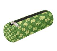 Mexpekil Gradient Clover Pencil Case School Supplies Pouch Bag for Girls Boys Teenagers, Women Makeup Brush Bag