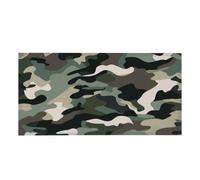 Mexpekil Green Grey Black Camo Print 1 pcs Magnetic Fluorescent Light Covers for Ceiling Lights 2x4 FT Lamp Shade Cover