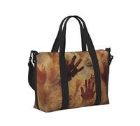 Mexpekil Horrible Hands Travel Duffel Bag Waterproof Sports Gym Bag Large Weekend Overnight Bags for Women Men Foldable Carry On Luggage Tote Bag for Flight