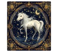 Mexpekil Horse Constellation Dishwasher Magnet Cover 21x26Inch Decorative Dish Washer Sticker for Front Door Waterproof Kitchen Appliance Panel Magnetic Decal