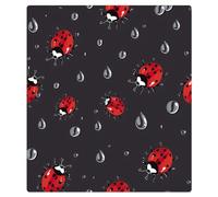 Mexpekil Ladybugs Raindrop Dishwasher Magnet Cover 21x26Inch Decorative Dish Washer Sticker for Front Door Waterproof Kitchen Appliance Panel Magnetic Decal
