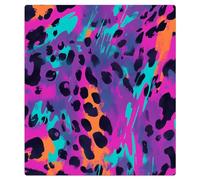 Mexpekil Leopard Print Neon Pink Dishwasher Magnet Cover 21x26Inch Decorative Dish Washer Sticker for Front Door Waterproof Kitchen Appliance Panel Magnetic Decal