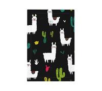 Mexpekil Llama Cactus Light Switch Cover 1 Gang Single Blank Outlet Cover Decorative Wall Plate for Home Office