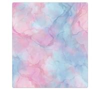Mexpekil Marble Pink Blue Art Dishwasher Magnet Cover 21x26Inch Decorative Dish Washer Sticker for Front Door Waterproof Kitchen Appliance Panel Magnetic Decal
