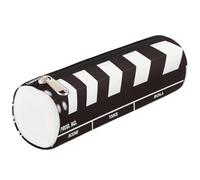 Mexpekil Movie Film Clap Board Pencil Case for Girls Boys Stationery Pouch Organiser Small School Supply Bag for Students Office